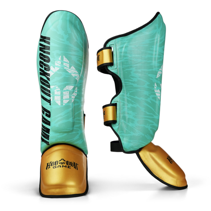 Протектори за крака  - Ground Game - Shin Guards Prime Green
